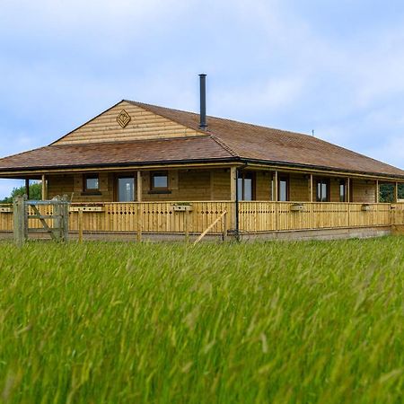 Luxury Log Cabin With A Hot Tub Stone  Luaran gambar